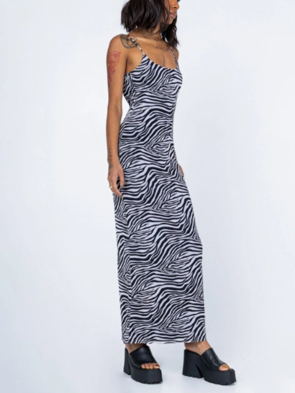 Princess Polly Knox Zebra Dress - Picture 3 of 7